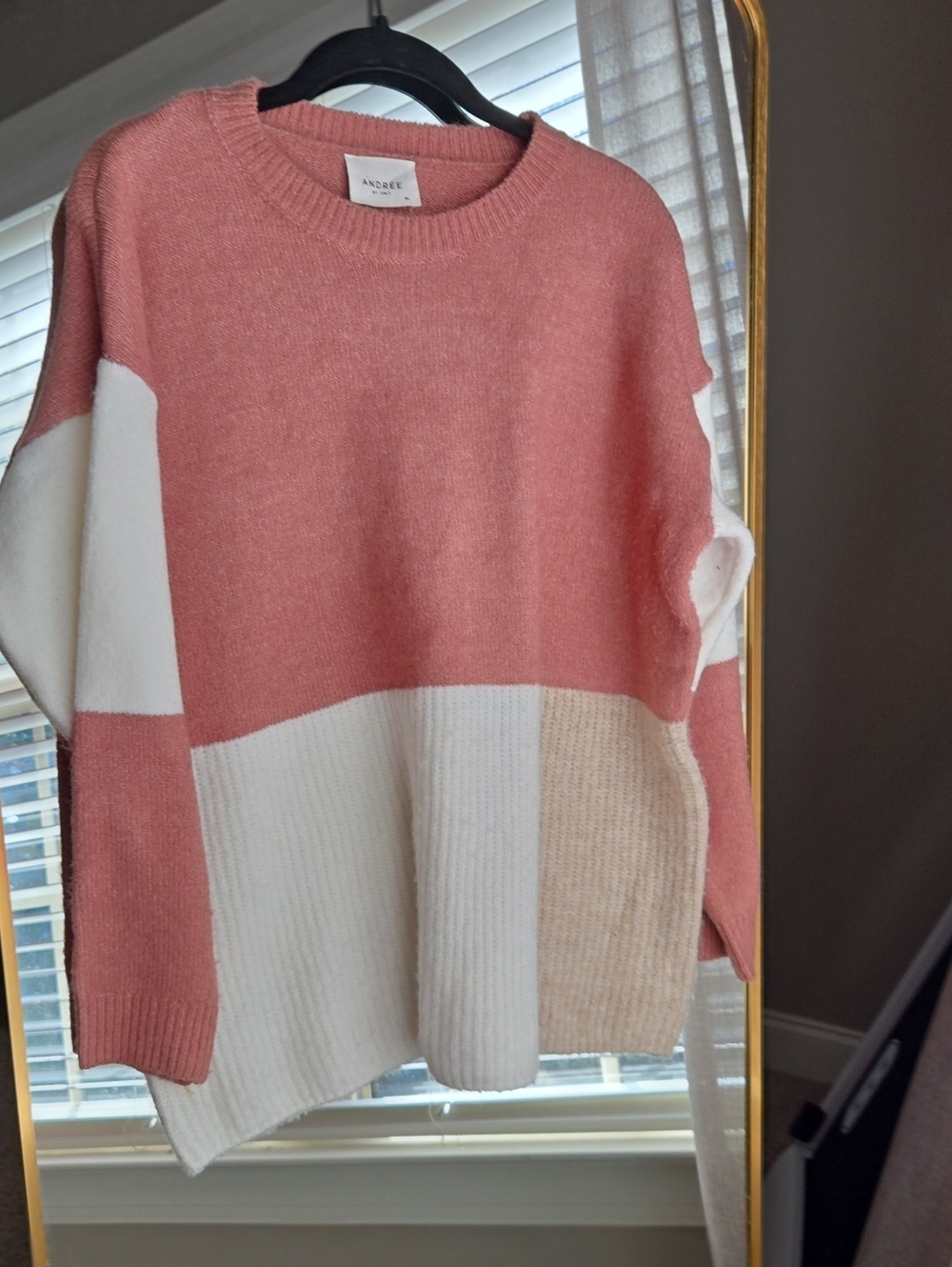 Colorblock Andrée By Unit Sweater M